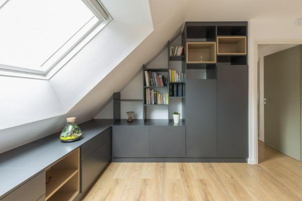 Aménagement mezzanine sur-mesure signé Vannes Intérieurs Privés